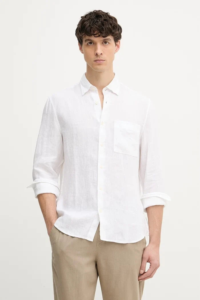 Camisa de lino para hombre Marc O'Polo