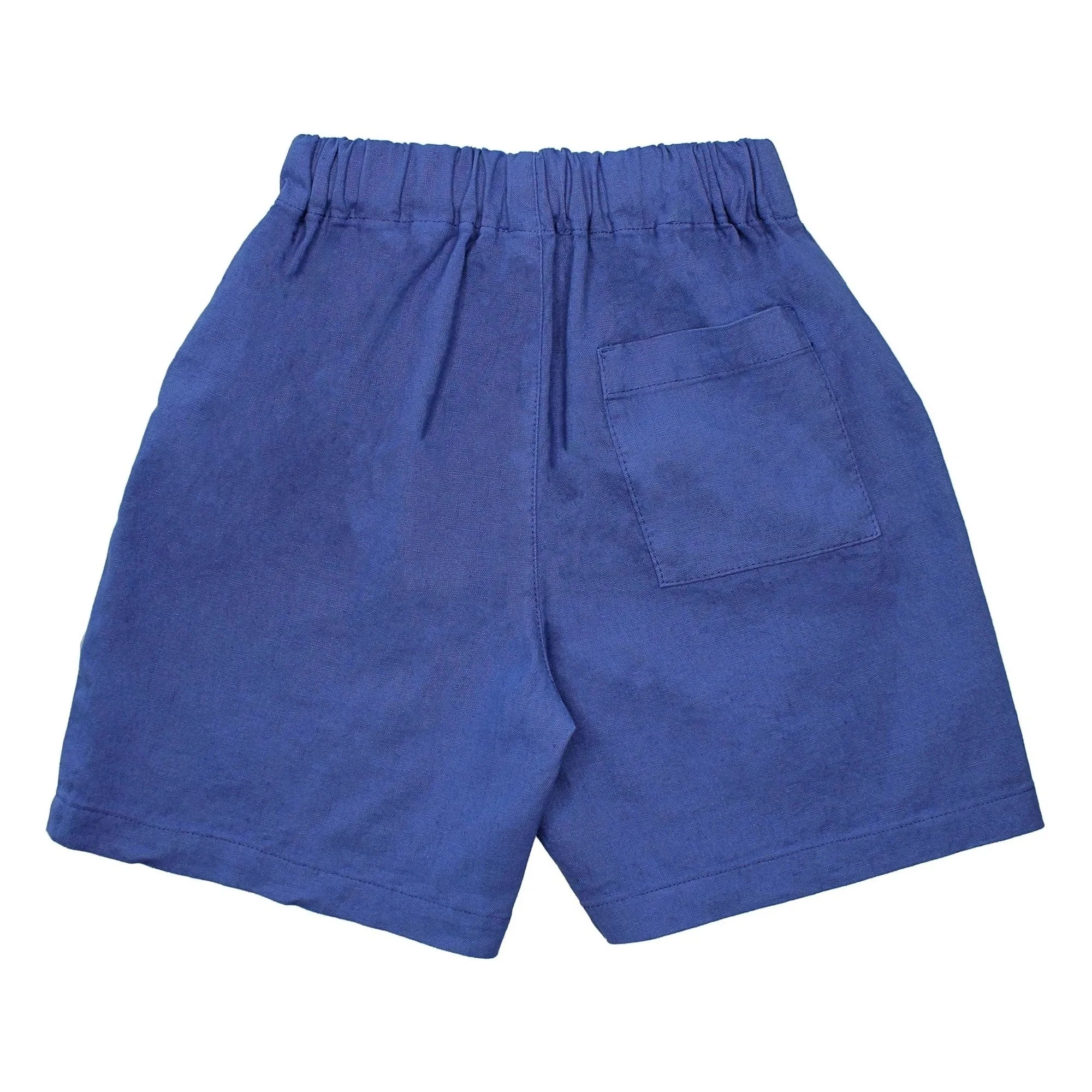 Babe & Tess - Pantalón corto Ascanio bermuda | Azul real