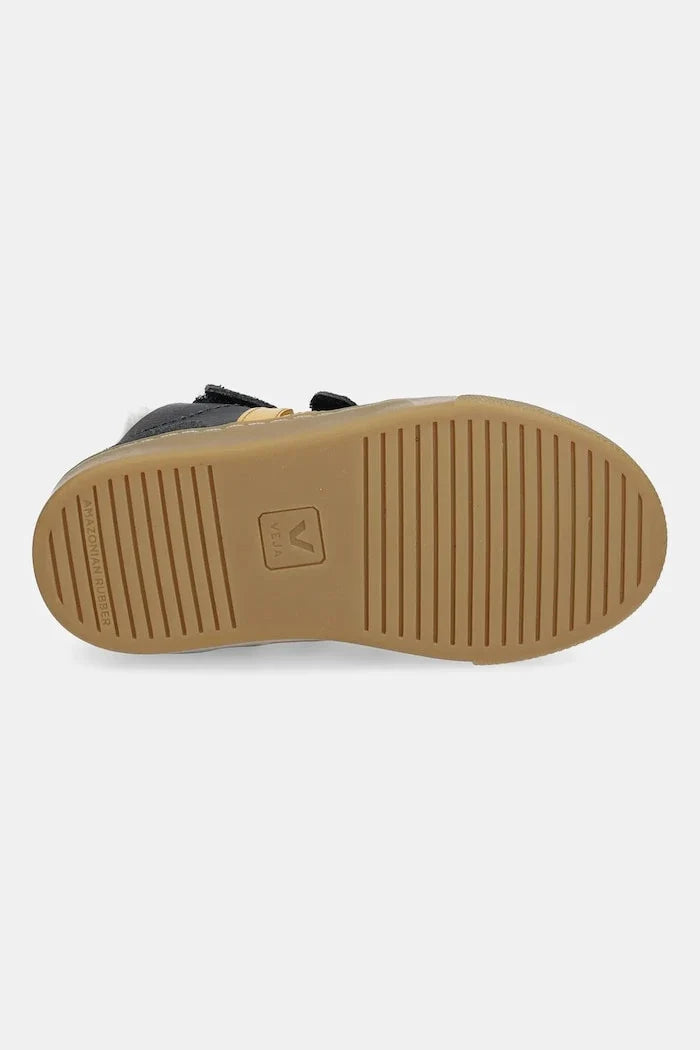 Zapatillas de piel Veja Small V-10 Mid Winter para niños