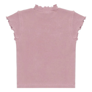Donsje - Top Feston Aurore | Rosa empolvado