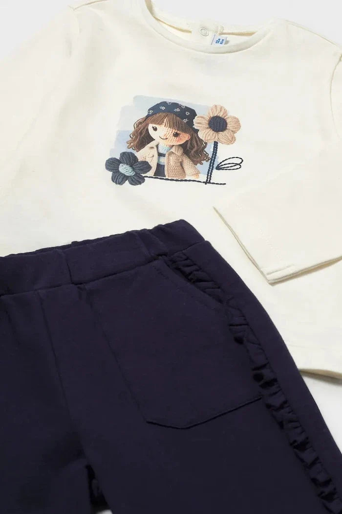 Conjunto de chándal de algodón Mayoral para niños