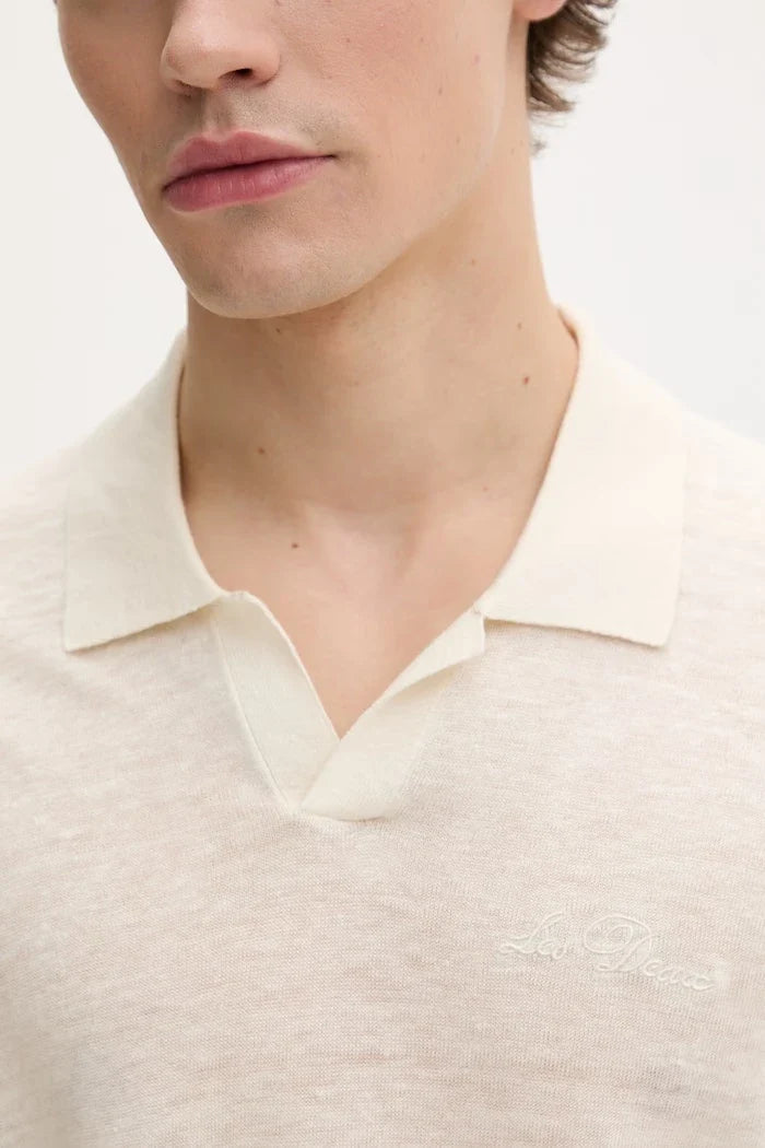 Polo de lino para hombre Les Deux
