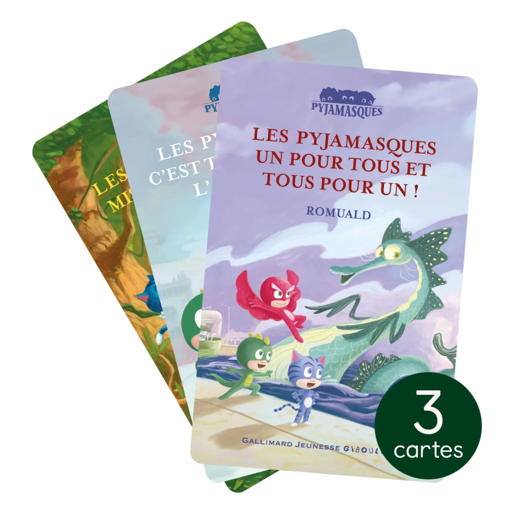 Yoto Player - Tarjetas de Pj Masks - Pack de 3