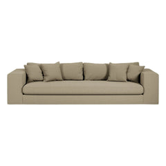 Panac Edition - Sofá 3 plazas Bellechasse, algodón y lino - 245 cm | Lino