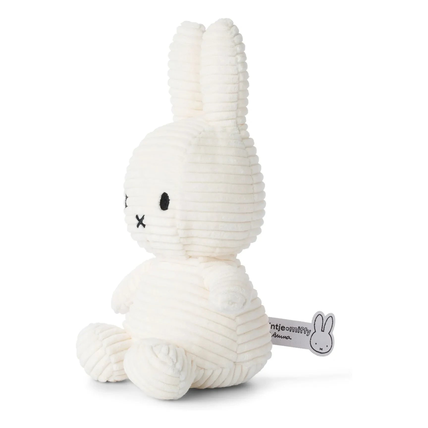 Bon Ton Toys - Peluche Miffy de terciopelo | Crudo