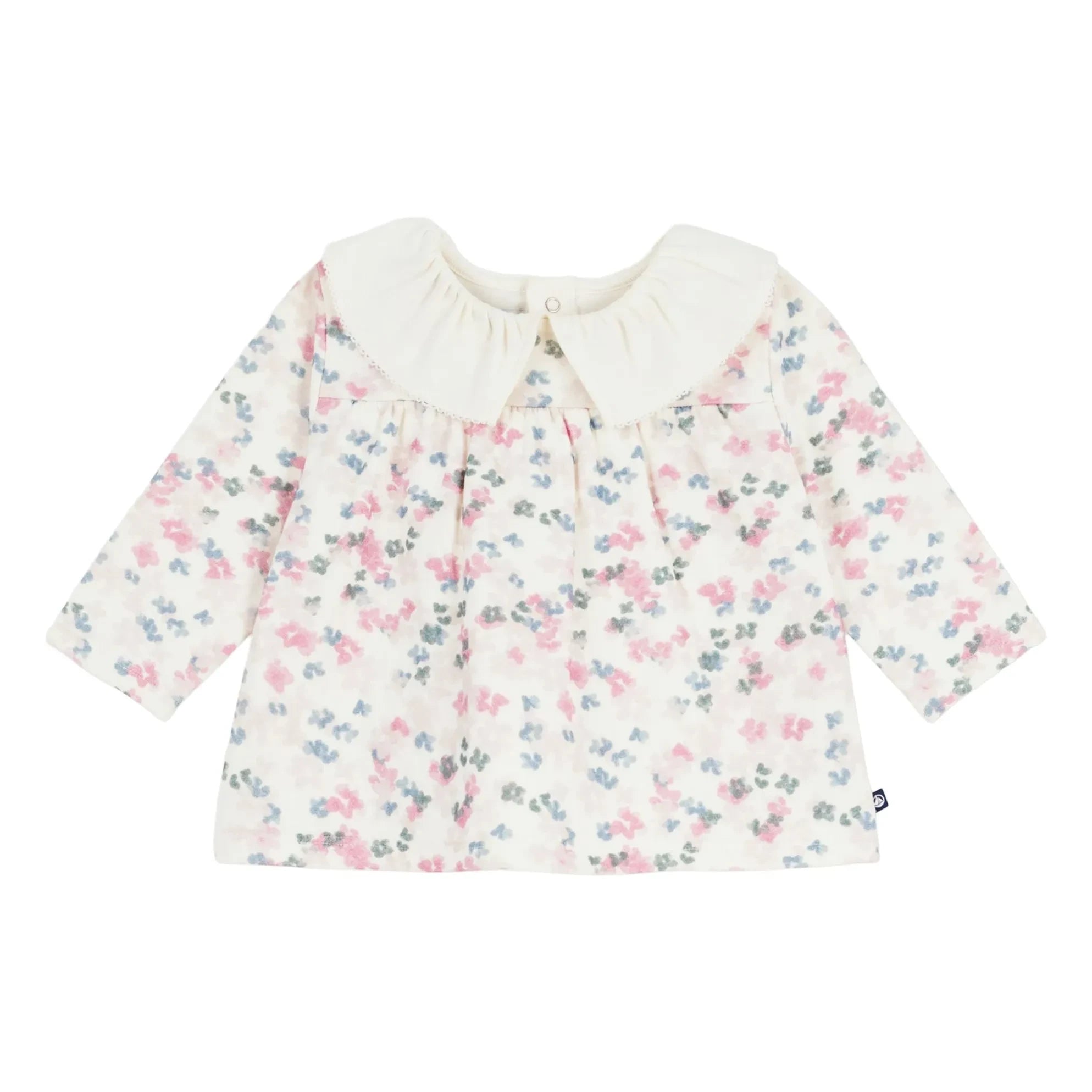 Petit Bateau - Blusa de algodón orgánico | Crudo