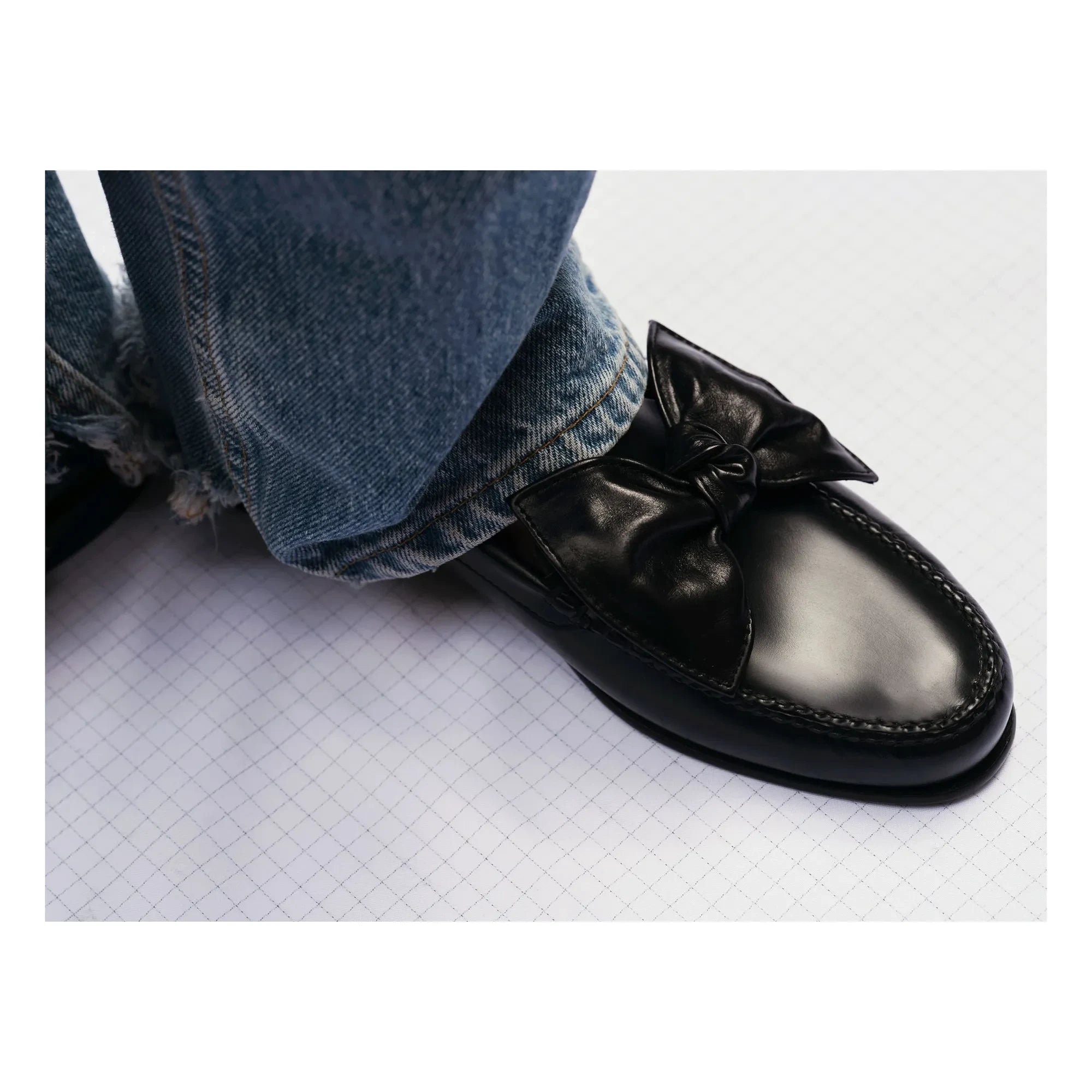 Hereu - Corbati mocasín | Negro