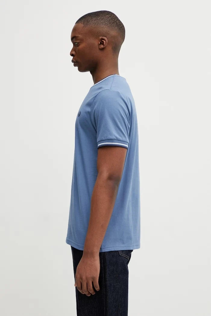 Camiseta de algodón para hombre Fred Perry