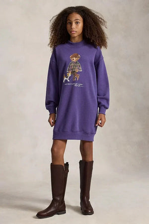 Vestido de jersey de algodón Polo Ralph Lauren
