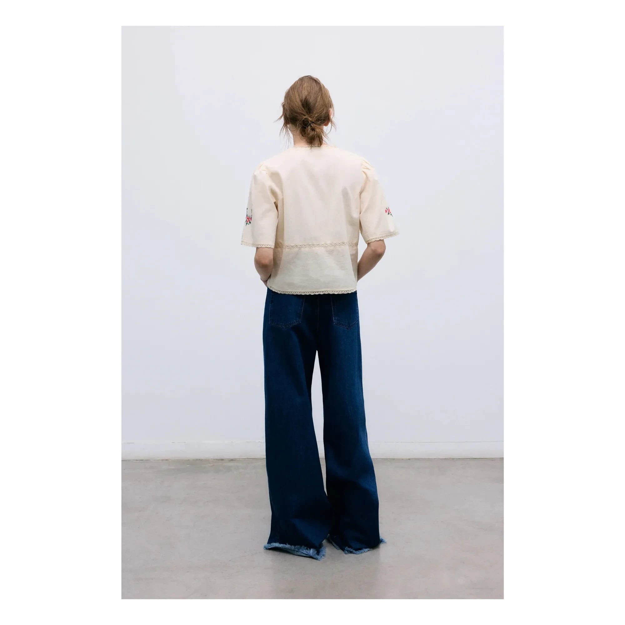 the new society - Blusa Narcise Pamuk | Crudo