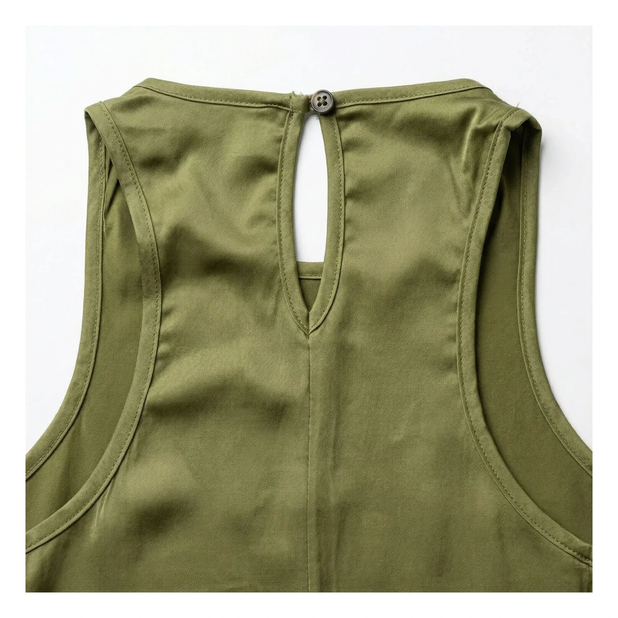 Smallable Mujer - Vestido de Satén Zelie | Verde anís