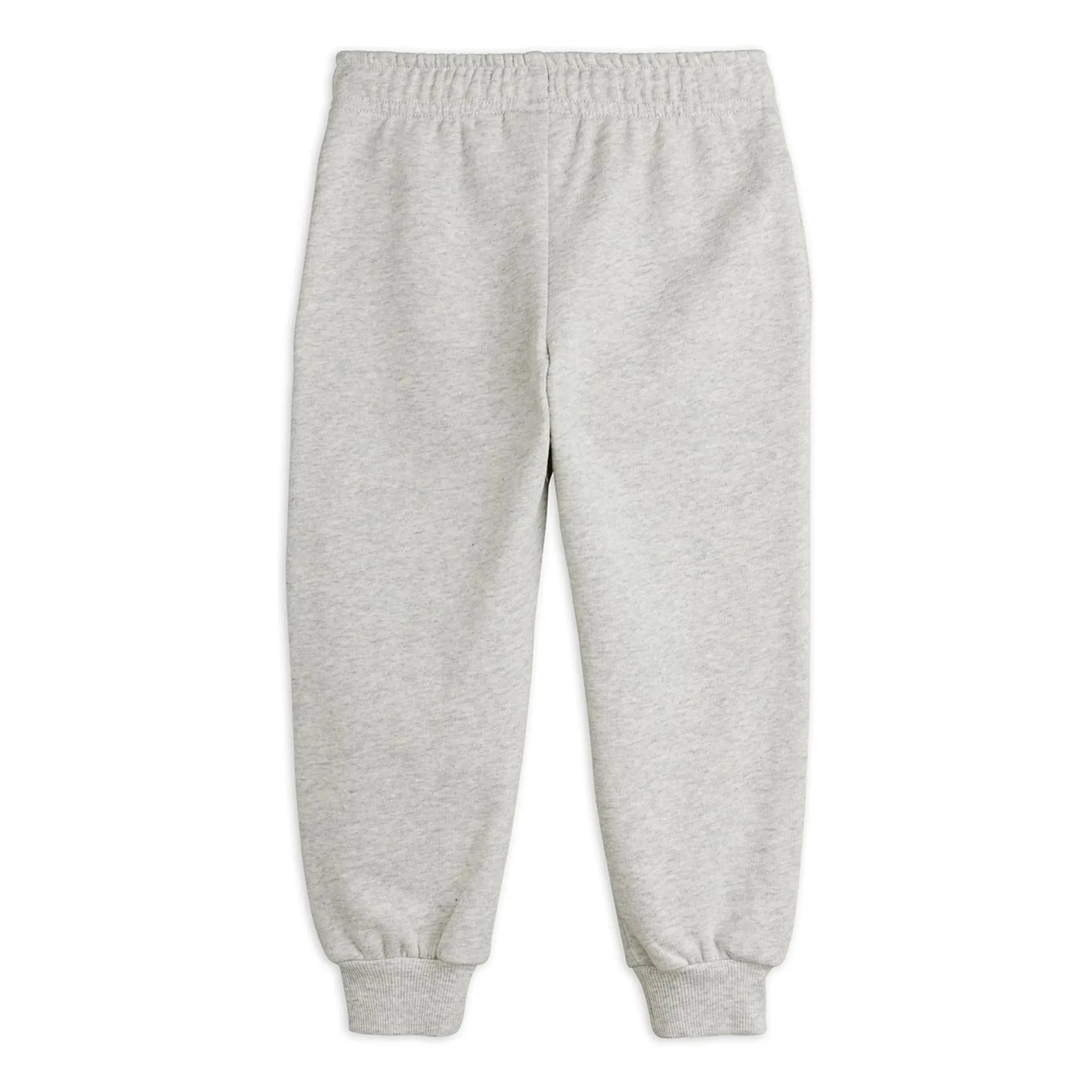 Mini Rodini - Jogger alien de algodón orgánico | Gris jaspeado