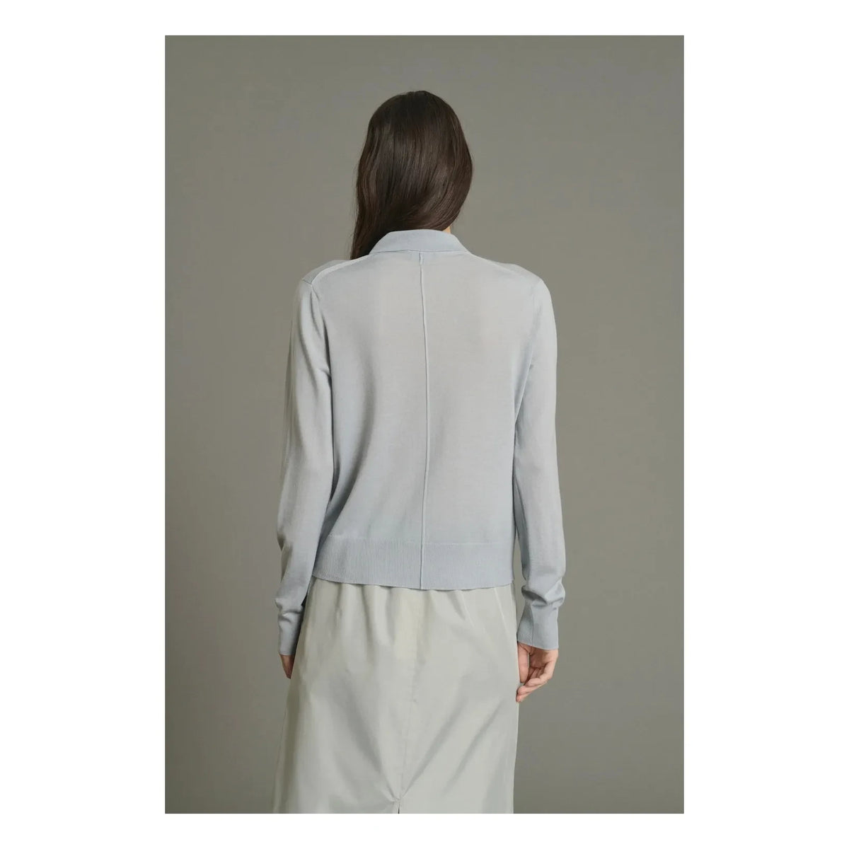 Soeur - Cárdigan de lana merina Hailey | Azul claro