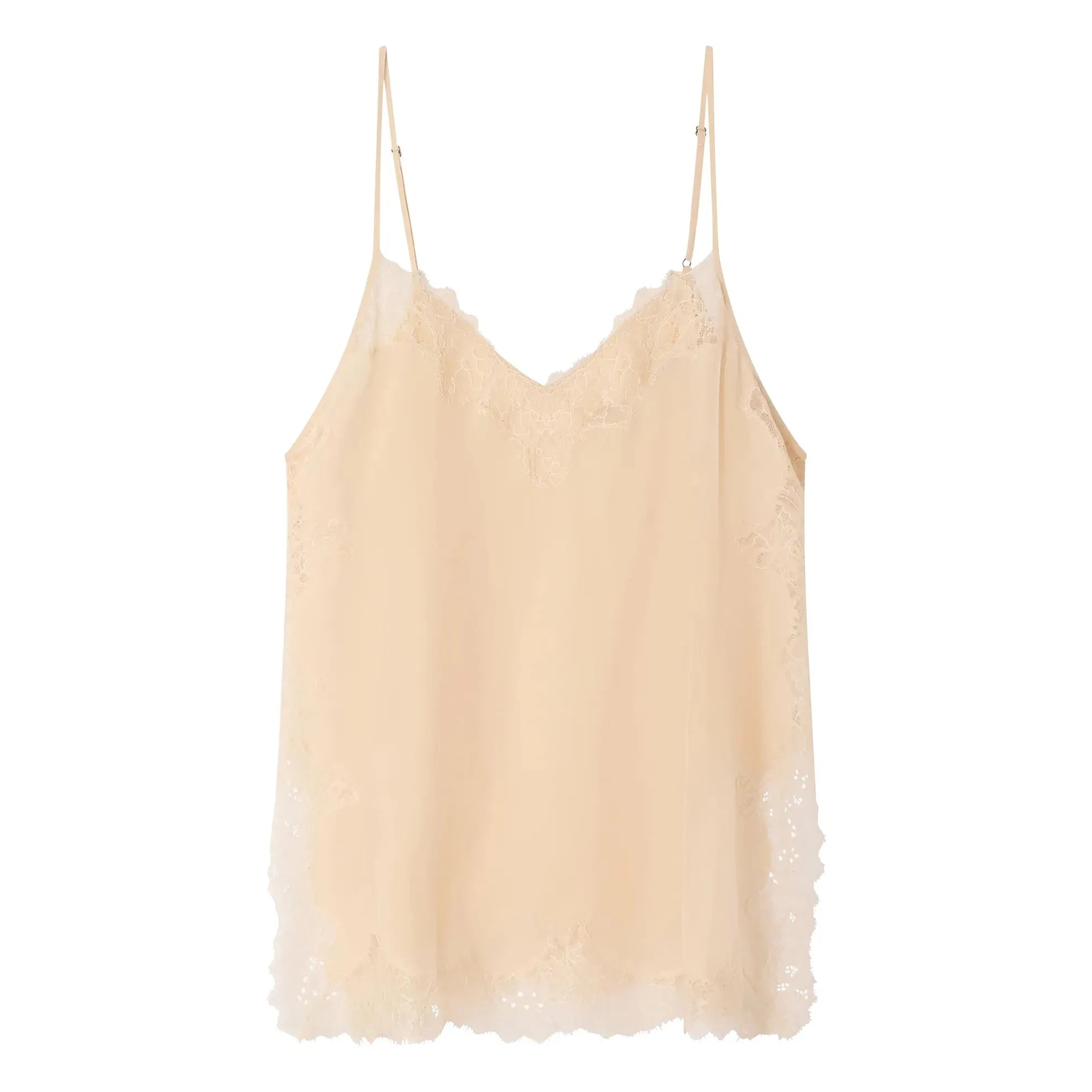 Mes Demoiselles - Camisola de seda Barry | Color nude
