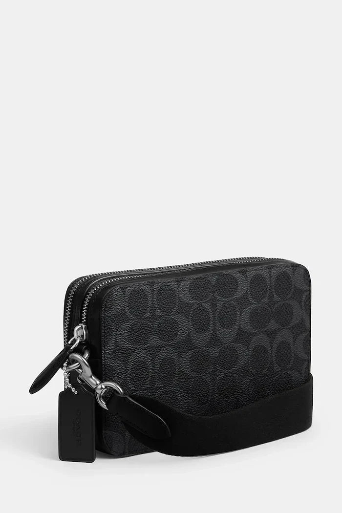 Bandolera Coach de cuero