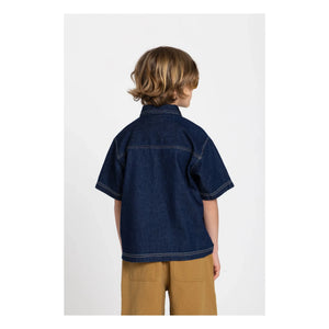 Hundred Pieces - Camisa vaquera Wayne | Azul oscuro