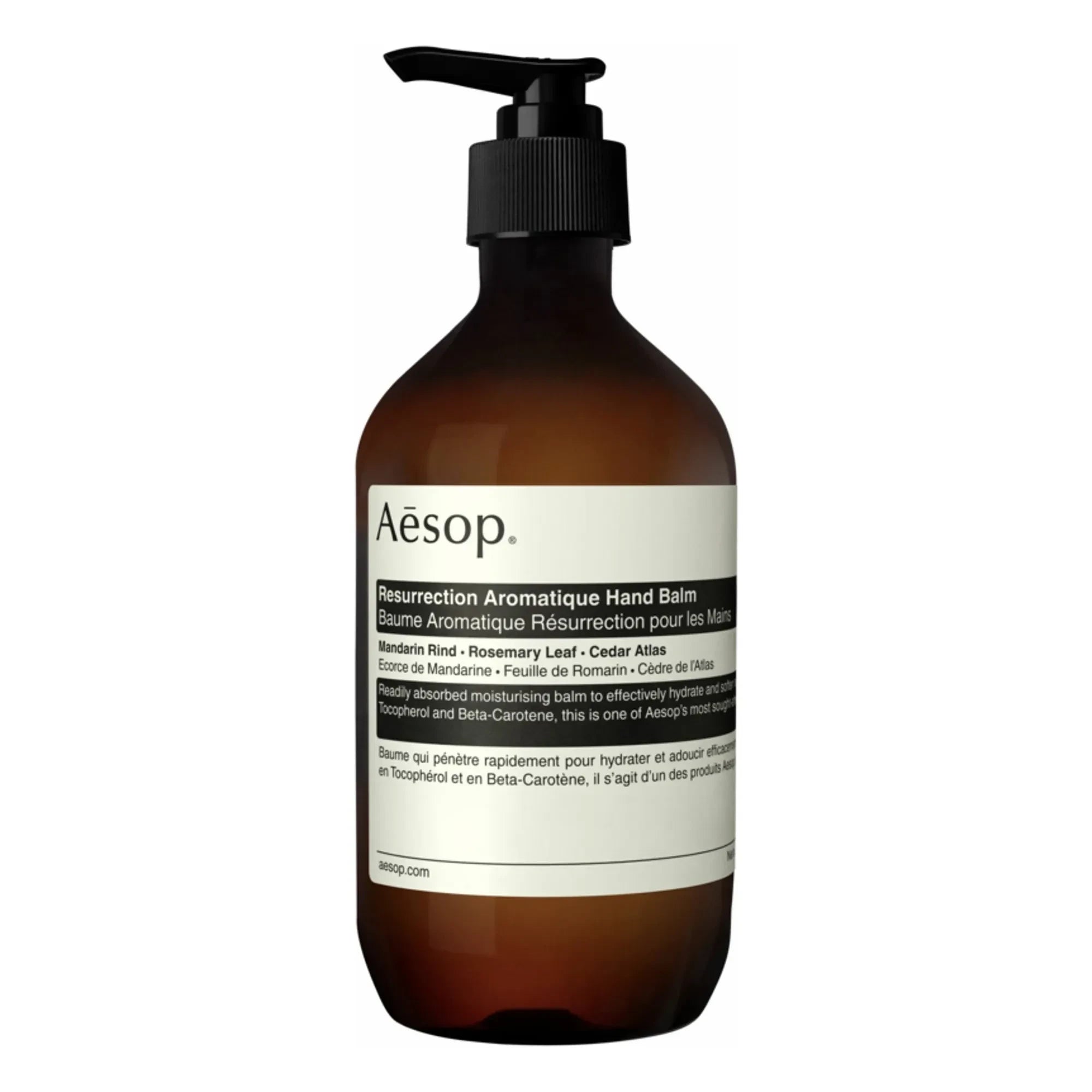 Aesop - Bálsamo Aromático Reanimador para Manos - 500ml