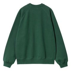 Carhartt WIP - Sudadera Lazy Duck Academy | Verde Bosque