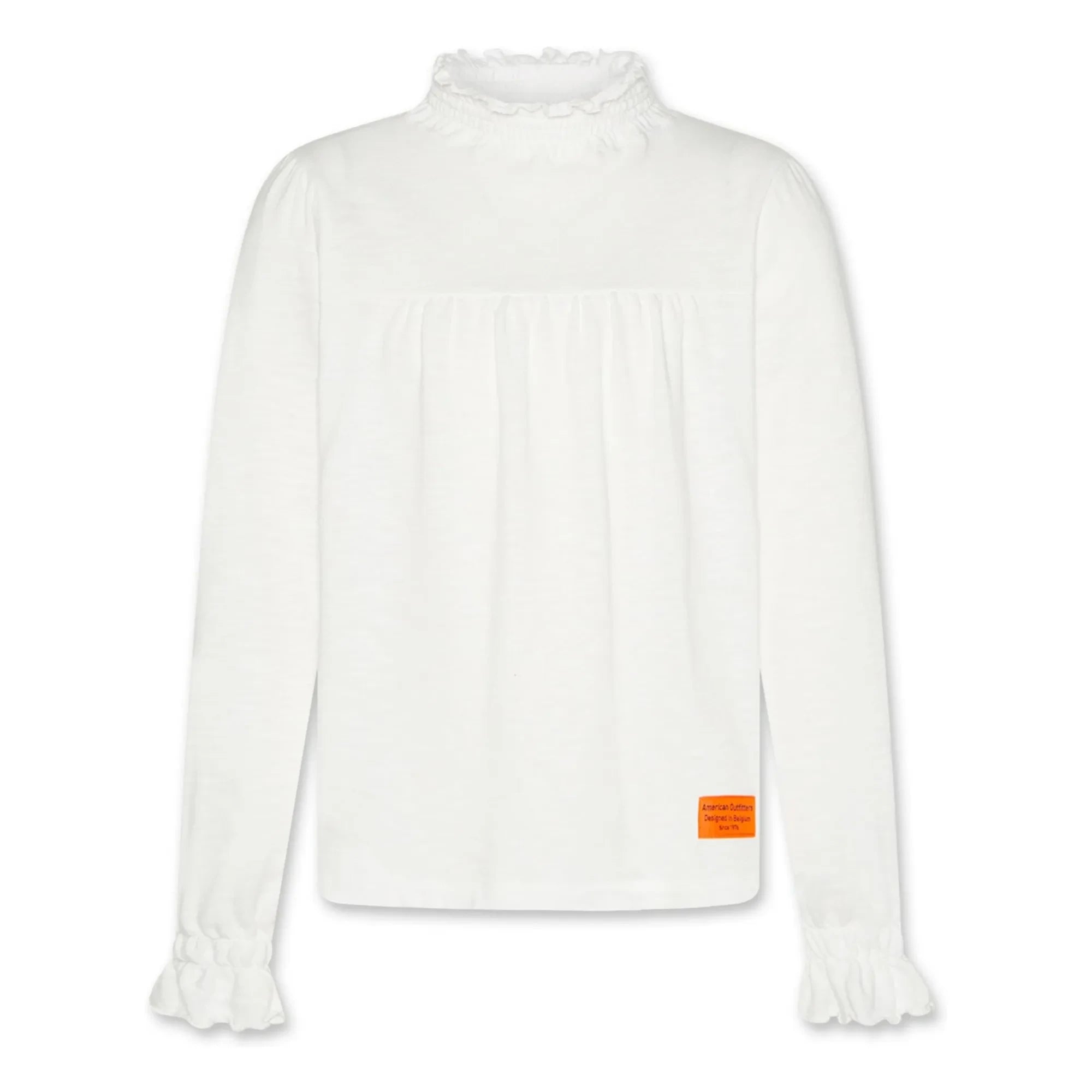 AO76 - Camiseta de algodón orgánico Gwan Bélgica | Blanco