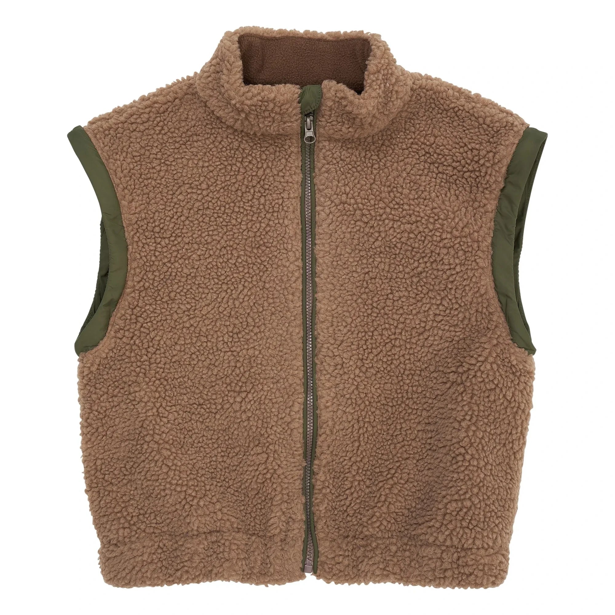 Copenhagen Colors - Çıkarılabilir Kollu Teddy Ceket | Bej