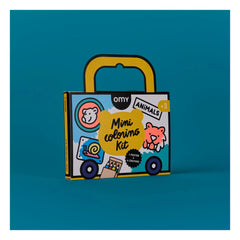 Omy - Mini set de colorear animales