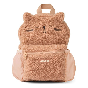 Liewood - Mochila Sherpa Andreas Cat Fibra Reciclada | Rosa