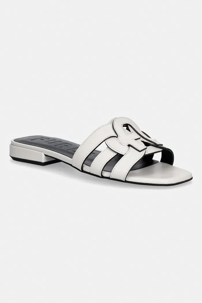Chanclas de cuero Furla Summer para mujer
