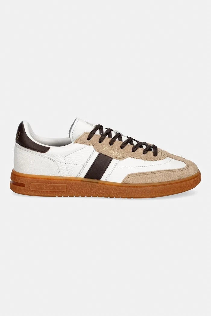Zapatillas deportivas de cuero Bedford Polo Ralph Lauren para mujer