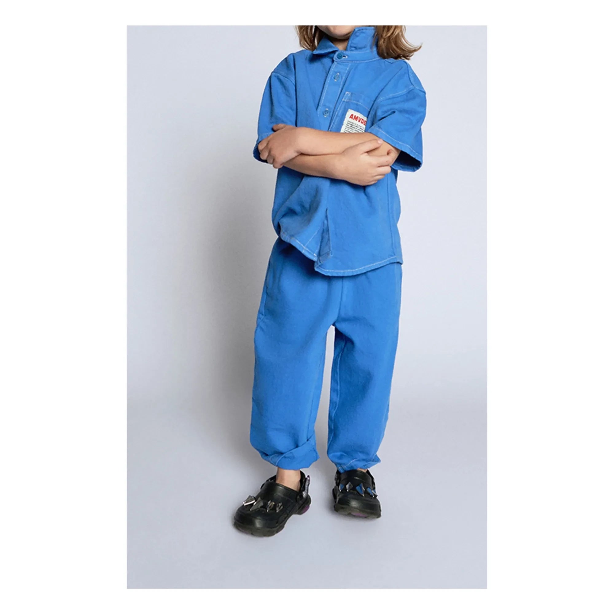 American Vintage - Pantalón vaquero de algodón orgánico Pusway | Azul