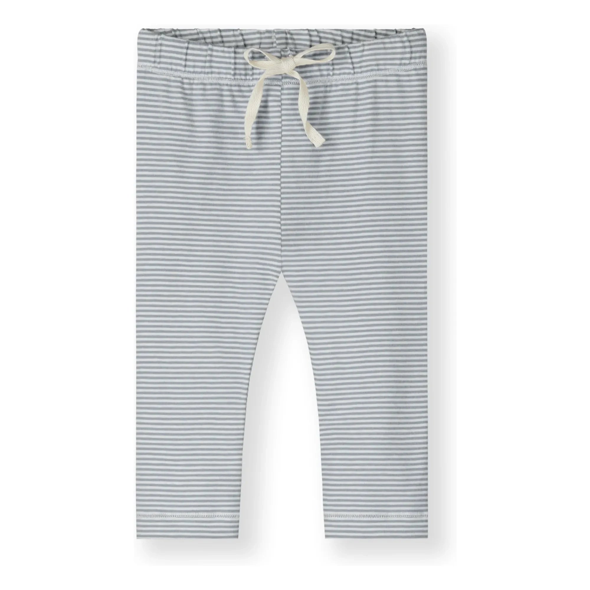 Gray Label - Mallas cortas de algodón orgánico a rayas | Azul Hielo