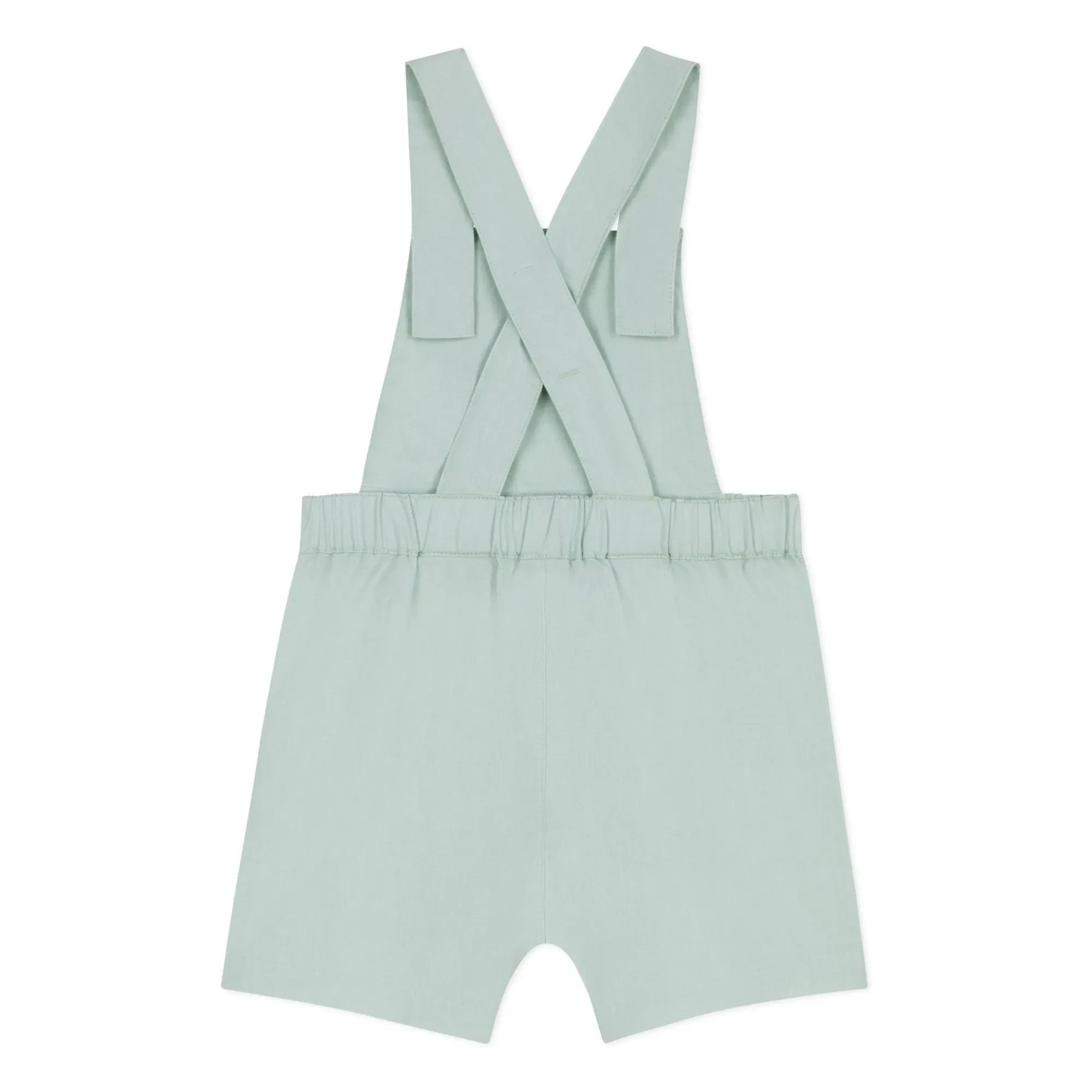 Petit Bateau - Peto Corto de Lino | Salvia
