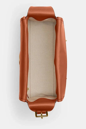 Bolso Hobo de cuero para mujer Coach Turnlock Haversack