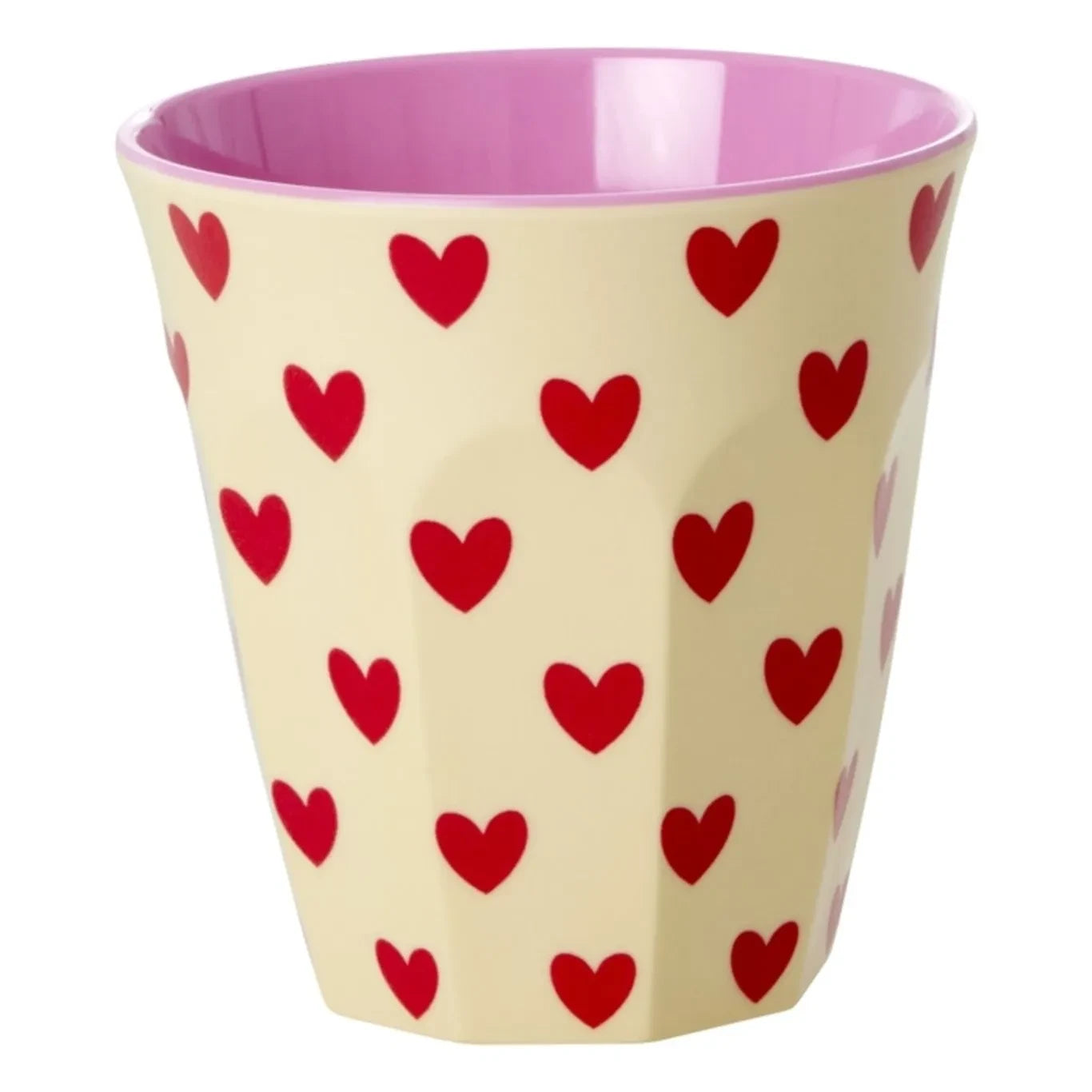 Arroz - Vaso de Corazón | Crema