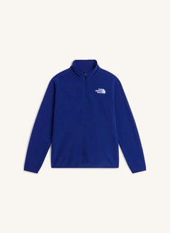 The North Face - Polar con Capucha Estilo Glacier | Azul Real