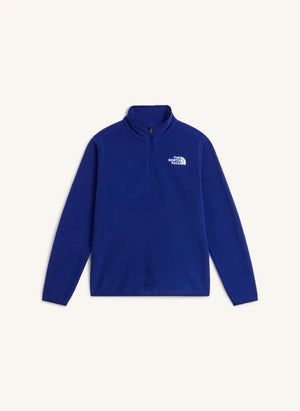 The North Face - Polar con Capucha Estilo Glacier | Azul Real