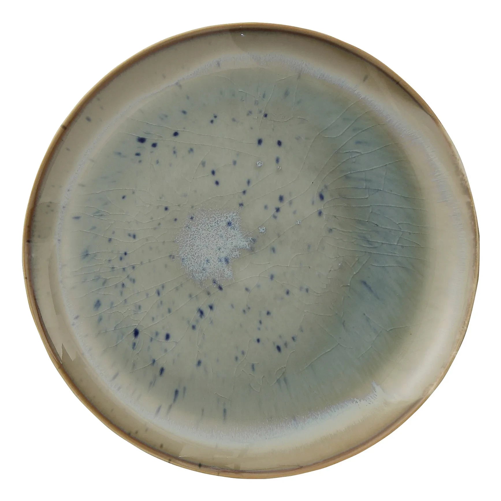 Bloomingville - Plato de Cerámica Heather - D27 cm | Gris-verde