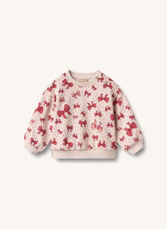 Wheat - Sudadera Lia con Nudo, Algodón Orgánico | Rosa azúcar