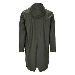 Rains - Abrigo Largo Impermeable Encerado Unisex | Verde