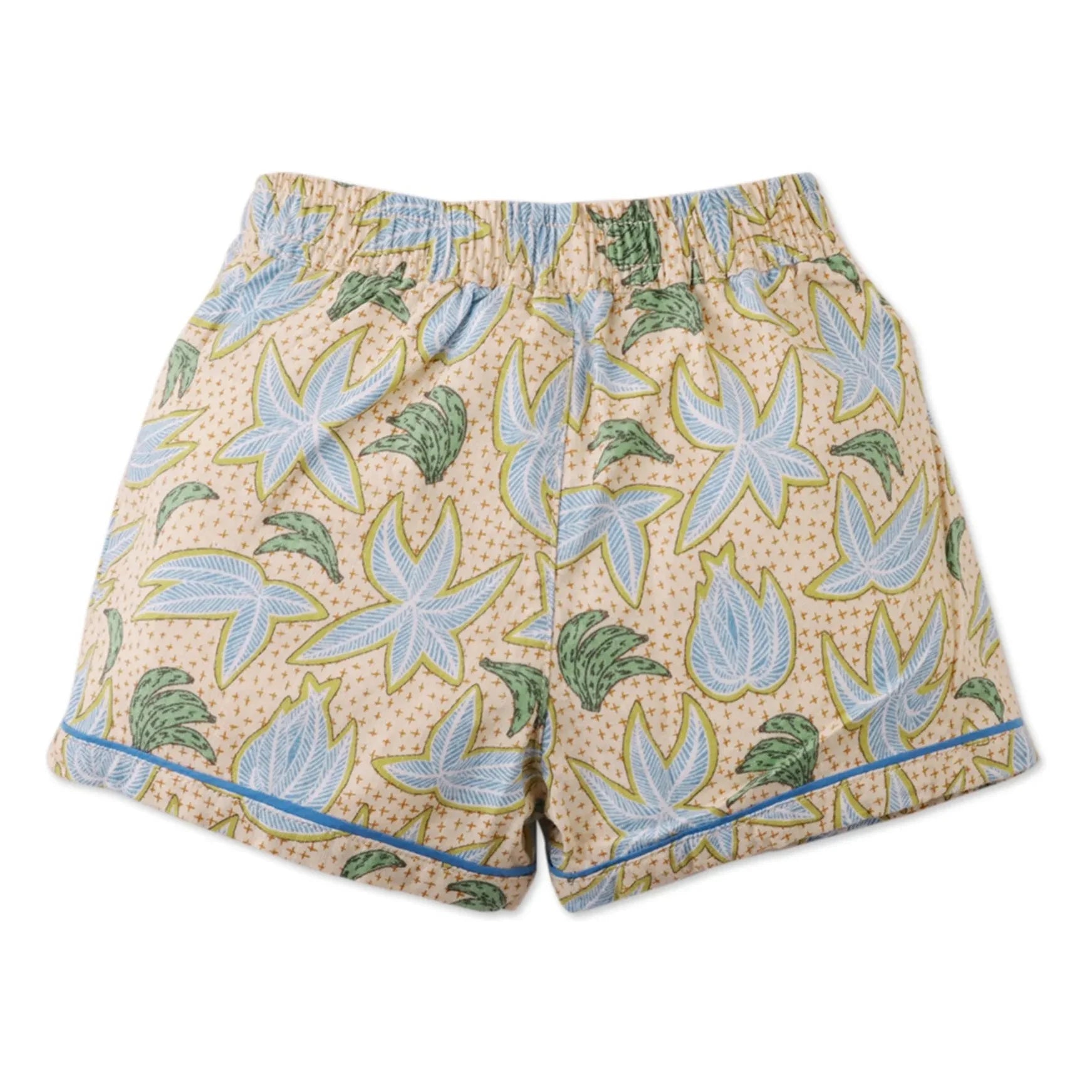 Gingersnaps - Conjunto de Camisa y Pantalón Corto de Lino y Plátano | Beige