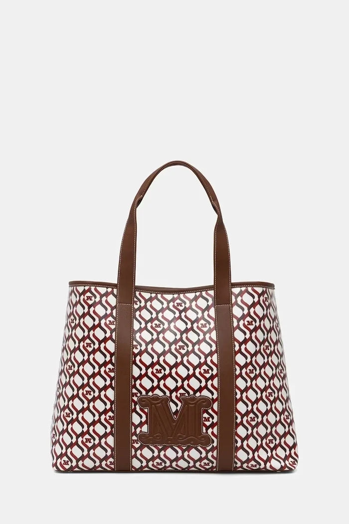 Max Mara Beachwear Bolso shopper de piel sintética para mujer FARNETO
