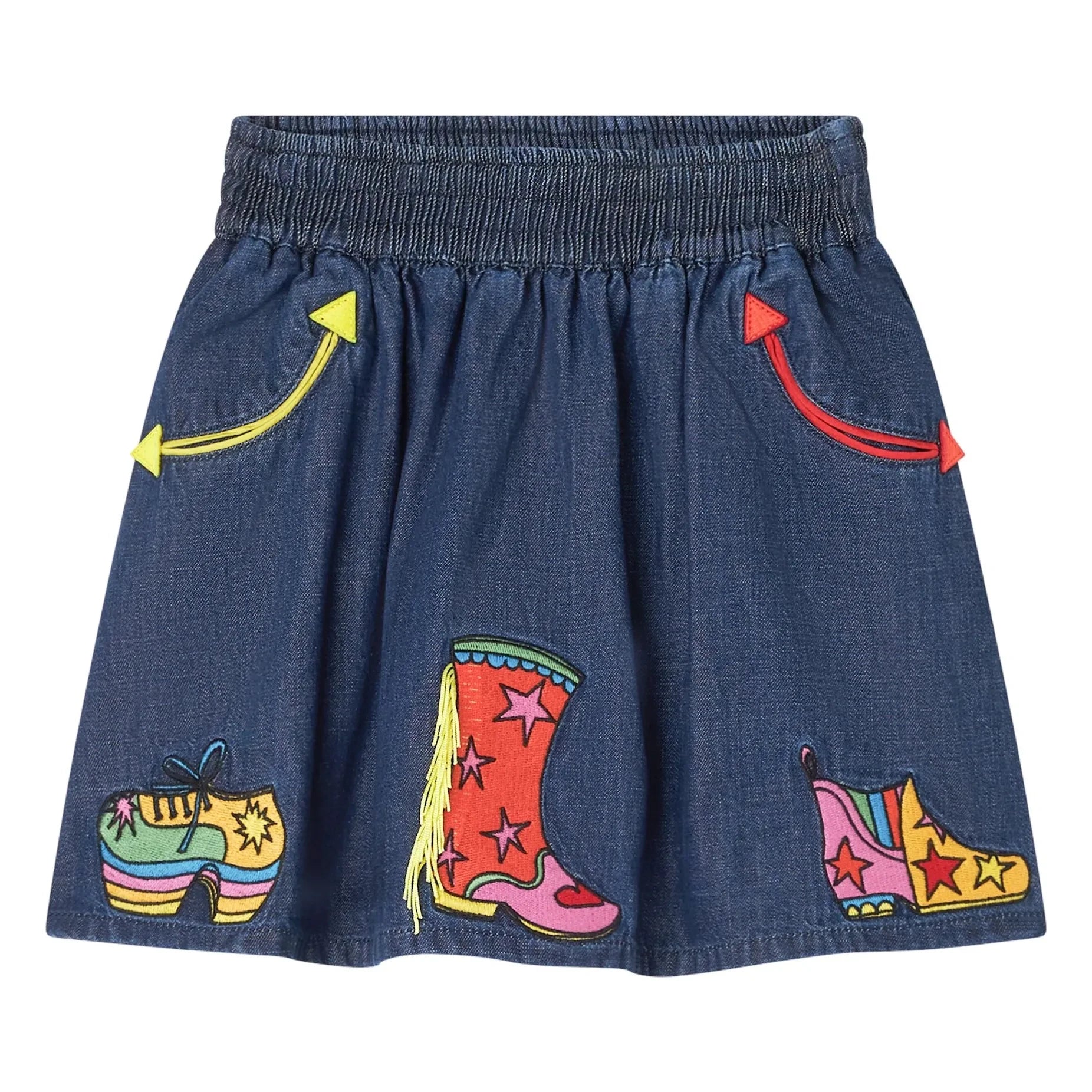 Stella McCartney Kids - Falda vaquera | Azul vaquero