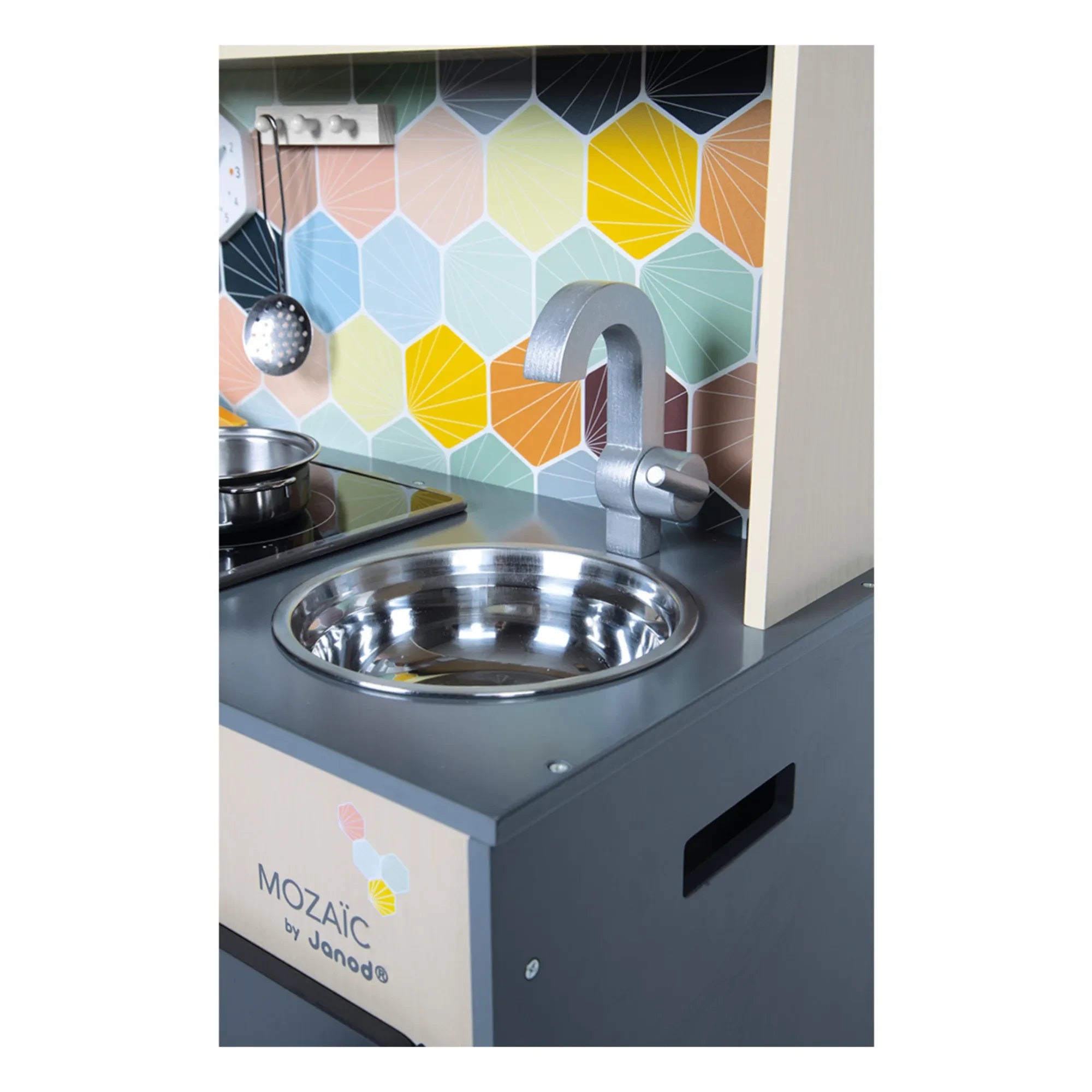 Janod - Gran Cocina de Juguete Mosaico