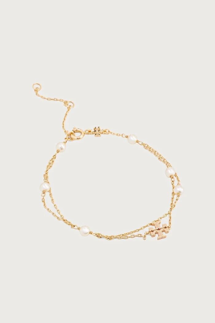 Tory Burch Pulsera Moondance Chapada en Oro para Mujer