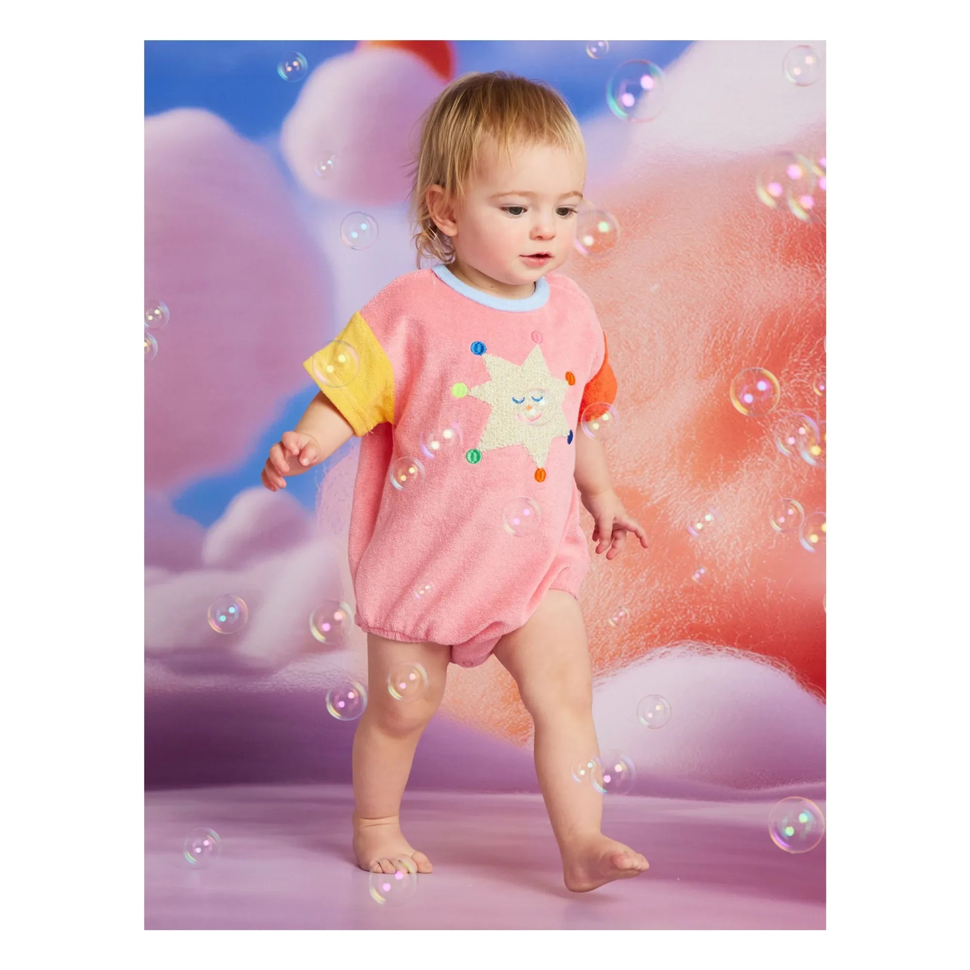 Halcyon Nights - Body de Esponja Etoile | Rosa