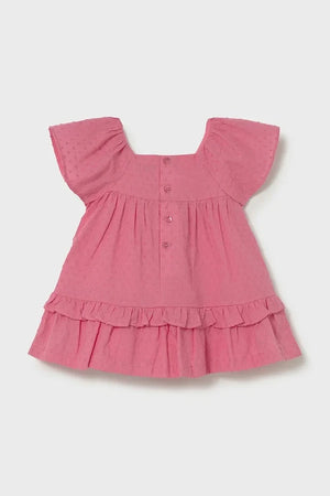 Vestido de algodón para niña Mayoral