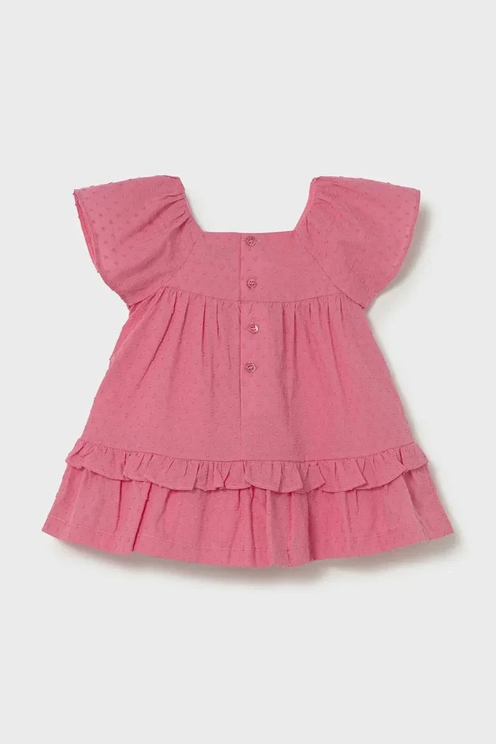 Vestido de algodón para niña Mayoral