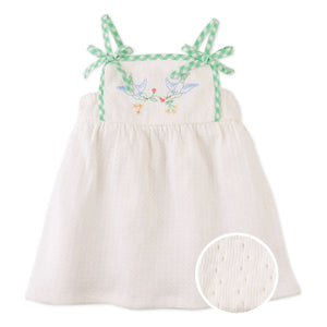 Gingersnaps - Vestido bordado Aviana | Blanco