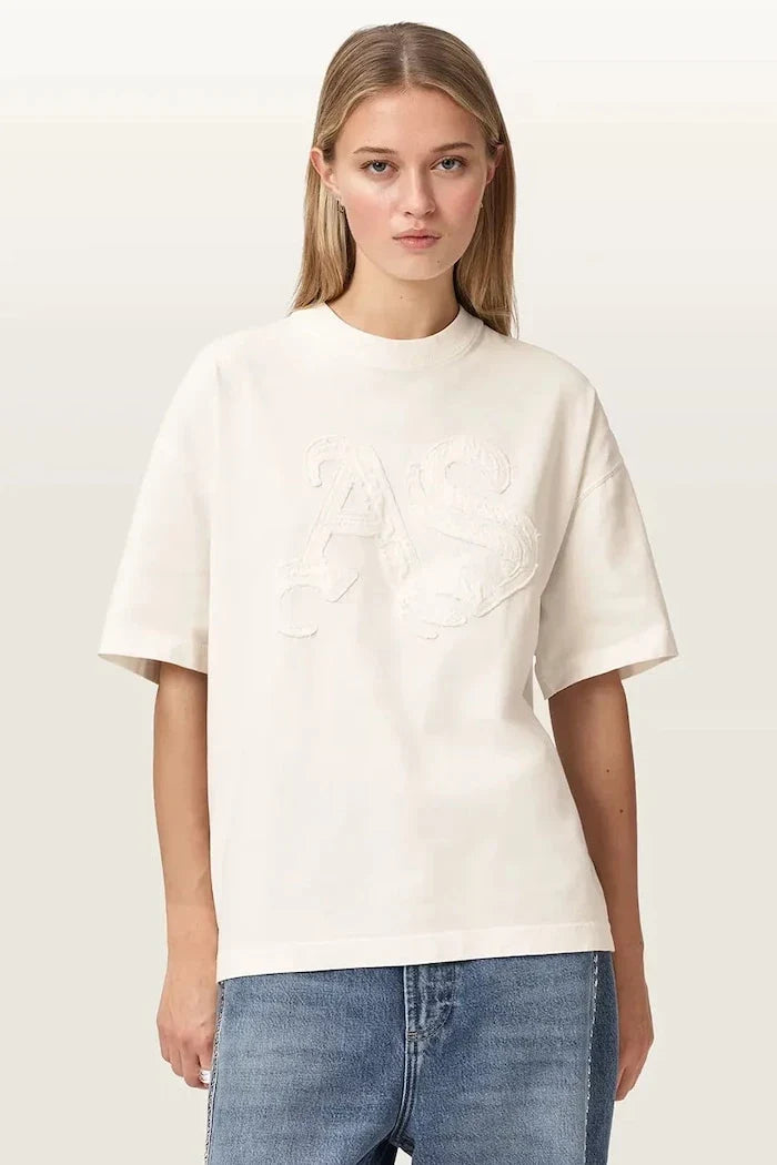 Camiseta de algodón para mujer AllSaints INSIGNIA