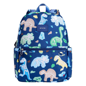 State Bags - Mochila Kane Dinosaurs | Azul marino