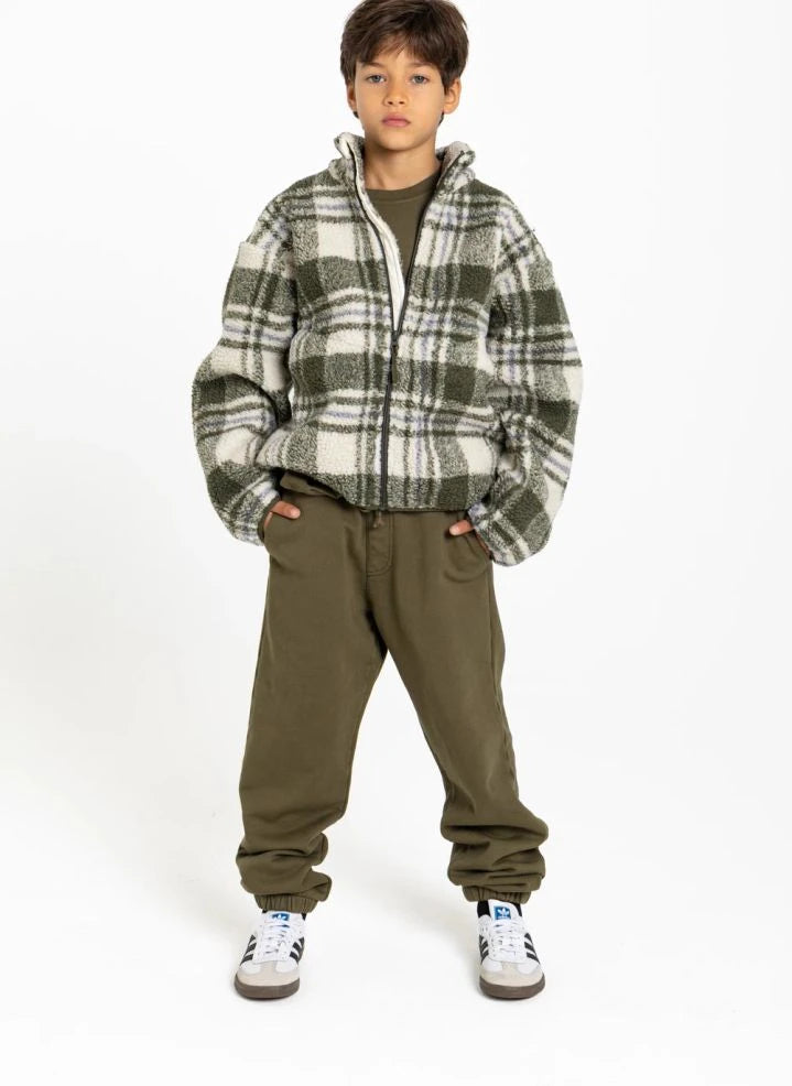 Smallable Kid - Pantalones Jogger de Algodón Orgánico | Verdigris